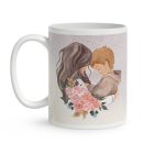 Kérd a neveddel -  Mese Együtt Anyával mintás egyedi bögre