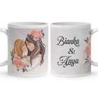 Kérd a neveddel -  Mese Együtt Anyával mintás egyedi bögre