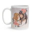 Kérd a neveddel -  Mese Együtt Anyával mintás egyedi bögre