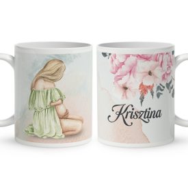 Kérd a neveddel -  Mese Együtt Anyával mintás egyedi bögre