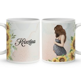 Kérd a neveddel -  Mese Együtt Anyával mintás egyedi bögre