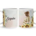 Kérd a neveddel -  Mese Együtt Anyával mintás egyedi bögre