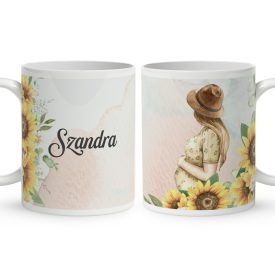 Kérd a neveddel -  Mese Együtt Anyával mintás egyedi bögre