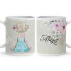 Kérd a neveddel - Kis Angyalom - Anya mintás bögre