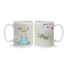 Kérd a neveddel - Kis Angyalom - Anya mintás bögre