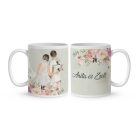 Kérd a neveddel - Kis Angyalom - Anya mintás egyedi bögre