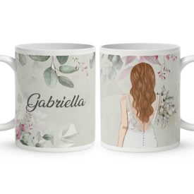 Kérd a neveddel - Az én napom - Esküvő mintás bögre