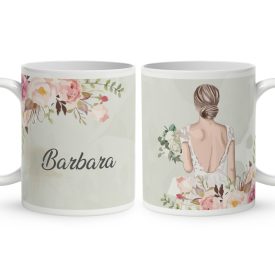 Kérd a neveddel - Az én napom - Esküvő mintás egyedi bögre