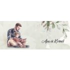 Kérd a neveddel - Apa és Fia pillanat mintás bögre