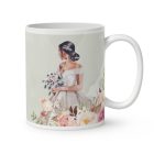 Kérd a neveddel - A menyasszony - Esküvő mintás bögre