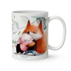 Kérd a neveddel - Nyuszi és Róka mintás bögre