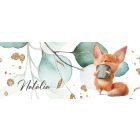 Kérd a neveddel - Nyuszi és Róka mintás egyedi bögre