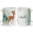 Kérd a neveddel - Cuki nyuszik mintás egyedi bögre