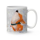 Kérd a neveddel - Cuki corgi kutyus mintás bögre