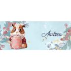 Kérd a neveddel - Édes kis panda mintás egyedi bögre