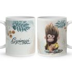 Kérd a neveddel - Kávés Maki mintás bögre