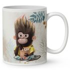 Kérd a neveddel - Kávés Maki mintás bögre