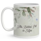 Kérd a neveddel - Apa és és a két fiú  mintás egyedi bögre