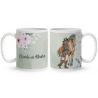 Kérd a neveddel - A lovam és én mintás egyedi bögre