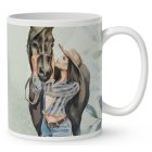 Kérd a neveddel - Imádom a lovam mintás bögre