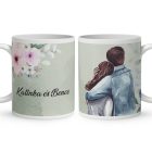 Névvel kérhető - Örökké együtt mintás bögre