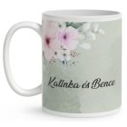 Névvel kérhető - Örökké együtt mintás bögre