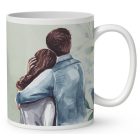 Névvel kérhető - Örökké együtt mintás bögre