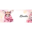 Kérd a neveddel - Tündéri lila elefánt mintás egyedi bögre