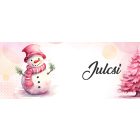 Kérd a neveddel - Cuki pink mosómaci mintás egyedi bögre