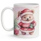 Kérd a neveddel - Cuki pink macika mintás bögre