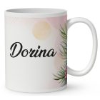 Kérd a neveddel - Cuki pink macika mintás egyedi bögre