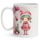 Kérd a neveddel - Tündéri zöld hajú krampusz mintás bögre