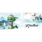 Kérd a neveddel - Cuki kávézós kis malac mintás egyedi bögre