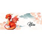 Kérd a neveddel - Tündéri rózsaszín sárkány mintás egyedi bögre