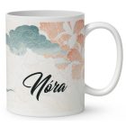 Kérd a neveddel - Tündéri rózsaszín sárkány mintás egyedi bögre