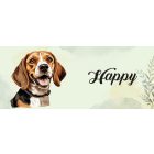 Névvel kérhető - Beagle portré mintás bögre