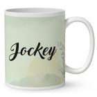 Névvel kérhető - Barna Bullterrier portré mintás bögre