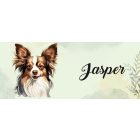 Névvel kérhető - Sable Papillon portré mintás bögre