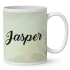 Névvel kérhető - Sable Papillon portré mintás bögre