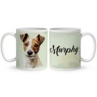 Névvel kérhető - Jack Russell terrier portré mintás bögre