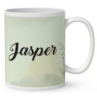 Névvel kérhető - Welsh terrier portré mintás bögre