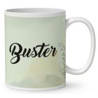 Névvel kérhető - Staffordshire terrier portré mintás bögre