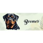 Névvel kérhető - Rottweiler portré mintás bögre