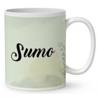 Névvel kérhető - Sharpei portré mintás bögre