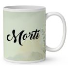 Névvel kérhető - Barna Shih tzu portré mintás bögre