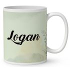 Névvel kérhető - Husky portré mintás bögre