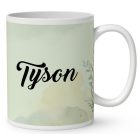 Névvel kérhető - Barna Affenpinscher portré mintás bögre