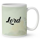 Névvel kérhető - Angol véreb portré mintás bögre