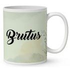 Névvel kérhető - Fekete Cane Corso portré mintás bögre