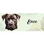 Névvel kérhető - Cane Corso portré mintás bögre